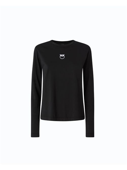 Maglia con logo Love Birds PINKO | 107292A3HP/Z99